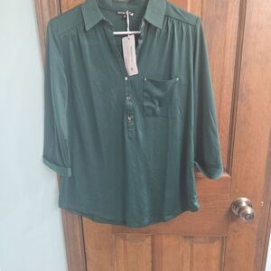 Women's Green Blouse